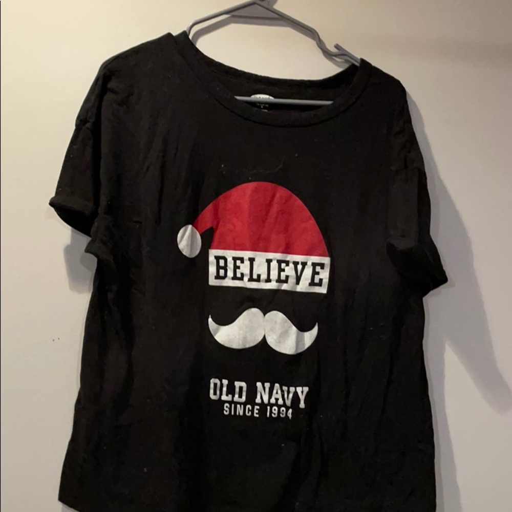 old navy holiday tee